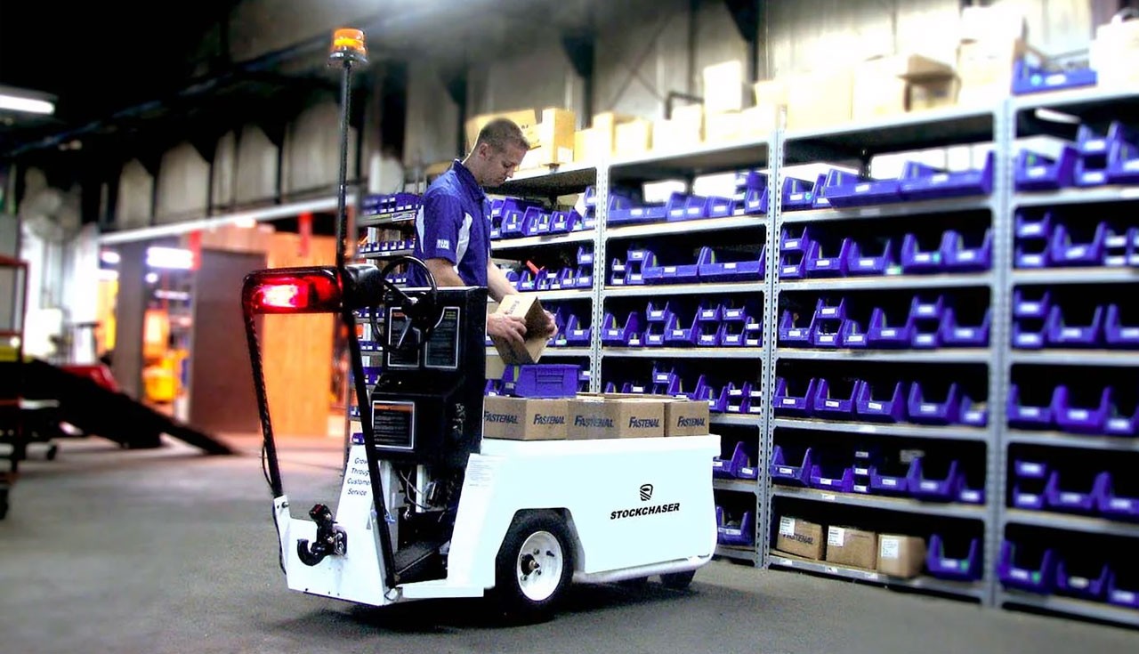 Columbia Stockchaser in warehouse