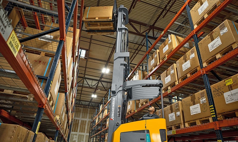 Manager’s Pick Product Review: Jungheinrich Class 2 Electric Narrow Aisle Forklifts